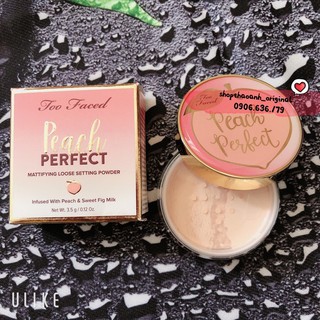 Phấn Phủ Kiềm Dầu Too Faced Peach Perfect Mattifying Loose Setting Powder