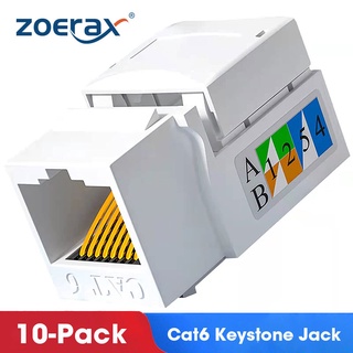 Set 10 đầu nối dây cáp mạng lan cat6 rj45 chuyên dụng