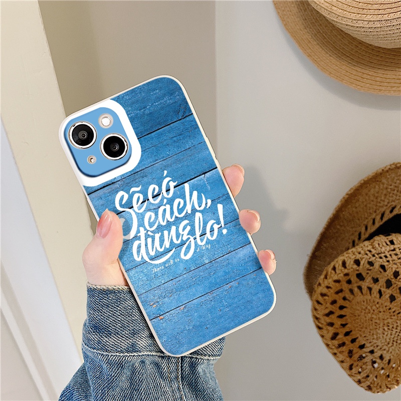 Ốp  iPhone 11 pro max đầu chữ *sẽ có cách đừng bỏ cuộc * từ iphone 6 đến 13promax