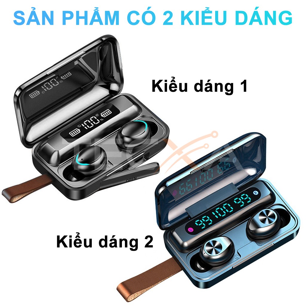 Tai nghe Bluetooth TWS AMOI F9 True Wireless phiên bản cao cấp cảm ứng kháng nước