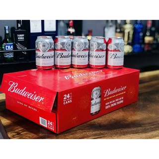 Thùng 24 Lon Bia Budweiser (330ml / Lon)