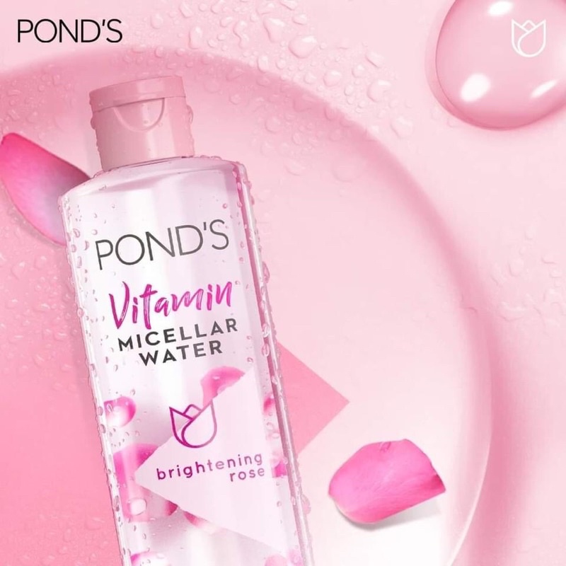 Nước Tẩy Trang Vitamin Và Hoa Hồng Sáng Da Micellar Water Pond'S 100ml