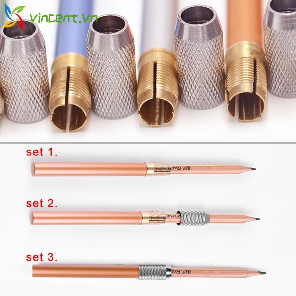 Dụng Cụ Nối Dài Bút Chì Bằng Kim Loại