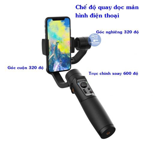 Tay cầm chống rung Hohem  iSteady Mobile + gimbal