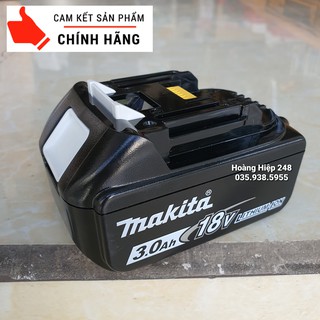 [CHÍNH HÃNG] pin makita 18v 3.0Ah