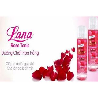 Nước hoa hồng Lana 150ml, Dưỡng Chất Hoa Hồng Lana Rose Tonic 150ml