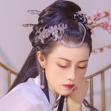 Trâm đơn cổ trang cài tóc màu vàng, bạc, đồng