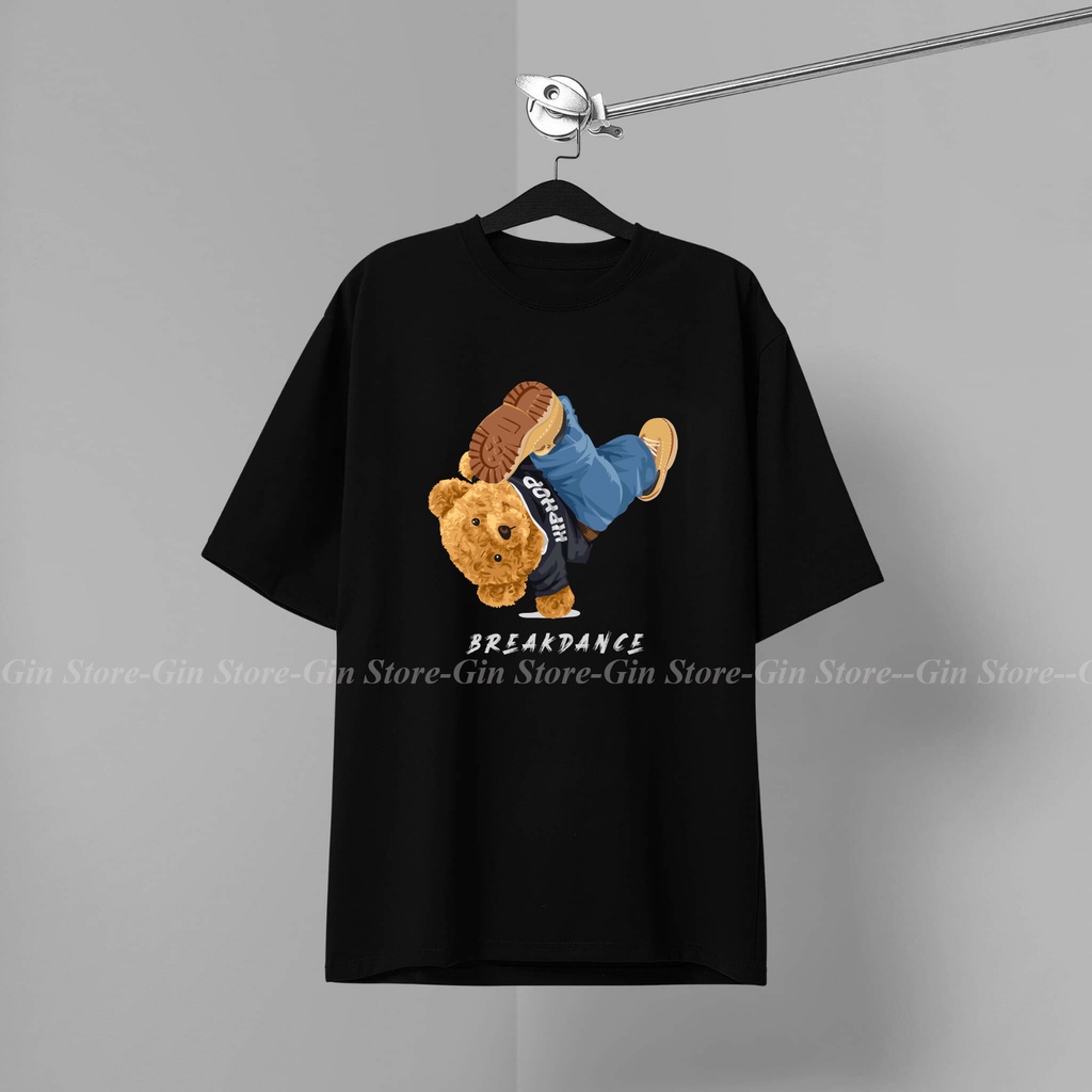 Áo thun hình GẤU HOTTREND BEST SELLER Cotton Co giãn 2 chiều