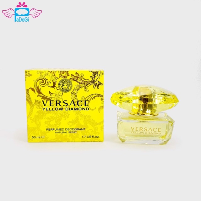 Nước hoa versace yellow diamond edt 50ml fullbox