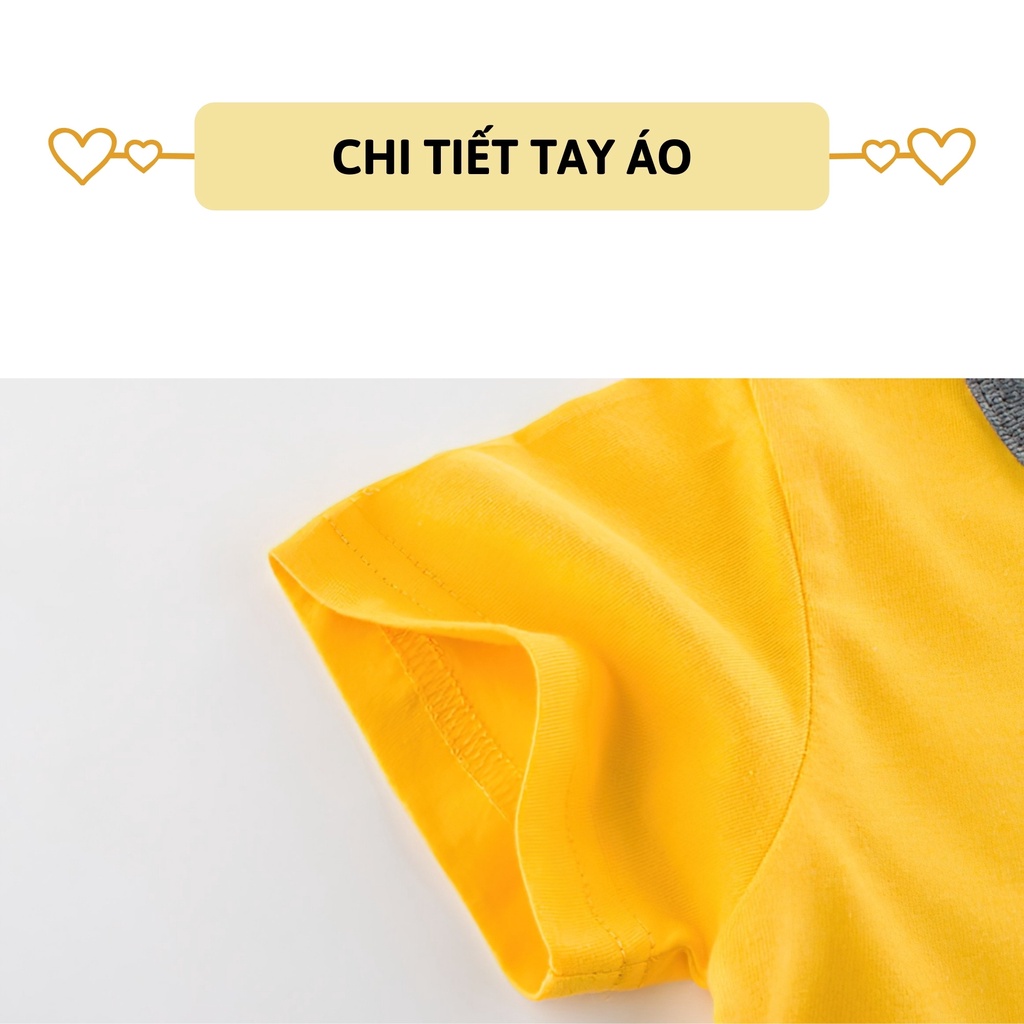 Áo thun bé gái ngắn tay 27Kids áo cộc nữ 100% Cotton cho trẻ từ 2-10 tuổi GSTS2