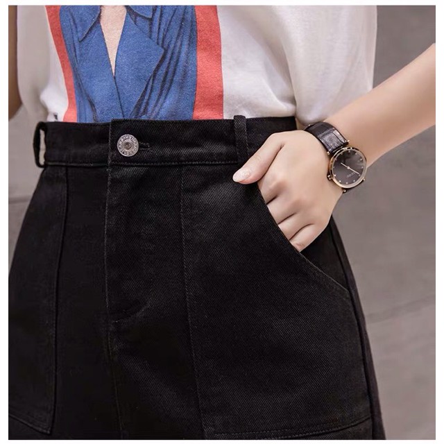 Chân váy chữ A cạp cao | BigBuy360 - bigbuy360.vn