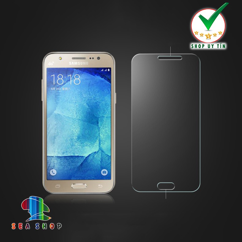 [TẶNG KÈM MIẾNG LAU] Combo 2 kính cường lực Samsung Galaxy J5 2015 - J500 - Trong suốt - Cảm ứng mượt mà