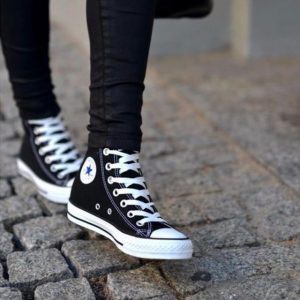 Giày Sneaker Nam Nữ,Giày cv cao cổ đen trắng  thời trang giá rẻ, giày vải đẹp