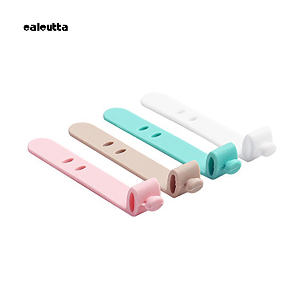 4 Phụ kiện giữ dây cáp gọn gàng bằng silicon dễ thương