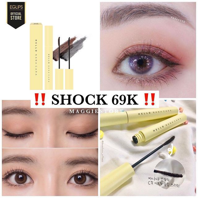 Chuốt mi 𝘌𝘎𝘓𝘐𝘗𝘚 𝘏𝘌𝘓𝘓𝘖 𝘕𝘈𝘕𝘈 𝘊𝘈𝘙𝘈 Mascara