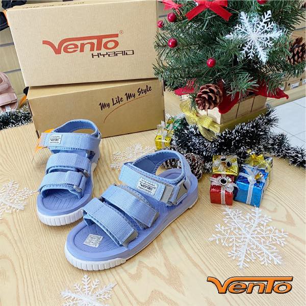 GIÀY SANDAL VENTO CHÍNH HÃNG 9801-XANH NHẠT [ẢNH THẬT - Full size 35-44]  [GIÀY SANDAL NAM NỮ]