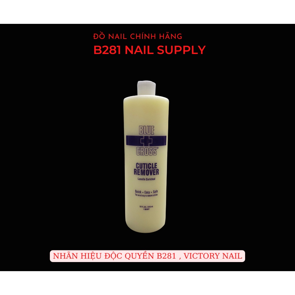 Nước Làm Mềm Da Nail Blue Cross 946ml Không Ủ