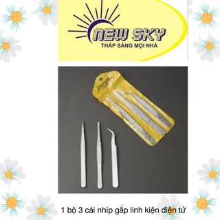 1 bộ 3 cái nhíp gắp linh kiện điện tử