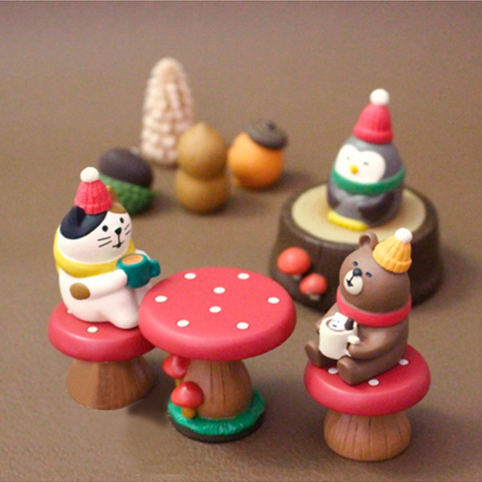 Decole ✿ Dy1785 Tạp Chí Phong Cách Nhật Bản❤Chậu Cây Hình Ông Già Noel Con Cú Xinh Xắn