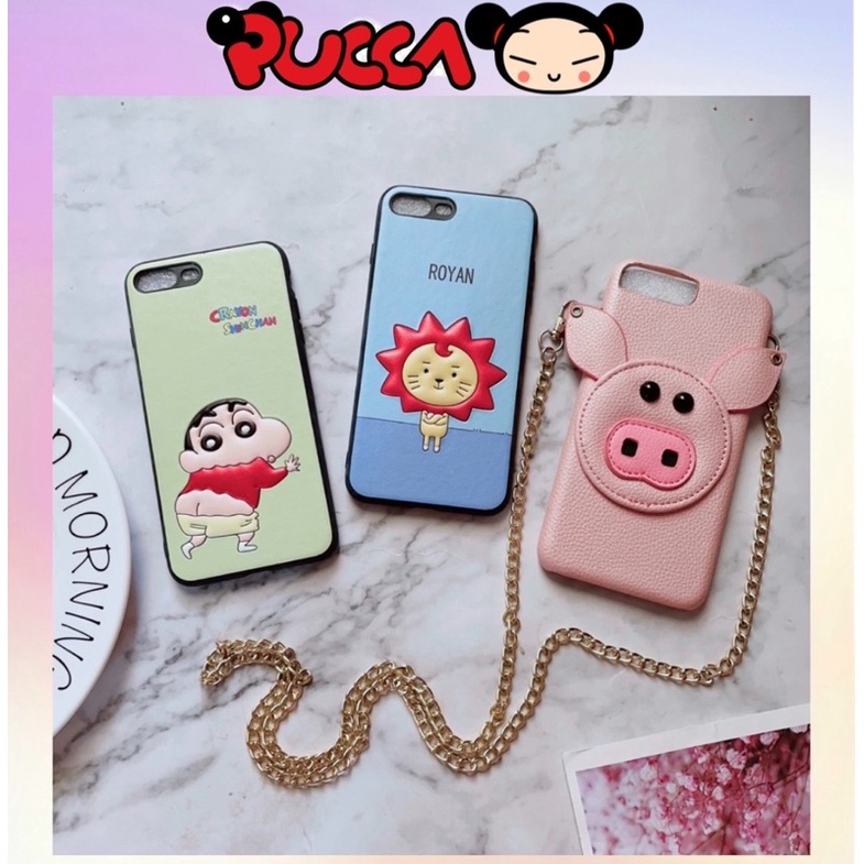 Ốp iphone 7Plus/8Plus Hình Thú Ngộ Nghĩnh