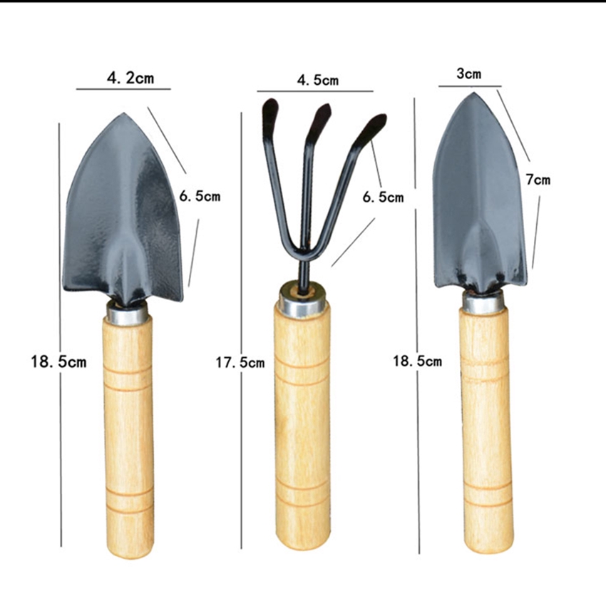 Bộ 3 dụng cụ làm vườn mini