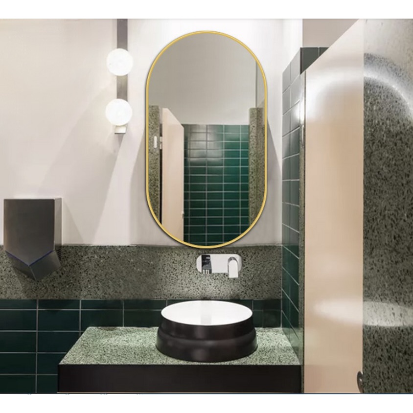 Gương Treo Tường Pioneer Khung Viền Nhôm   Cao Cấp - Mã PE:198, PE:199