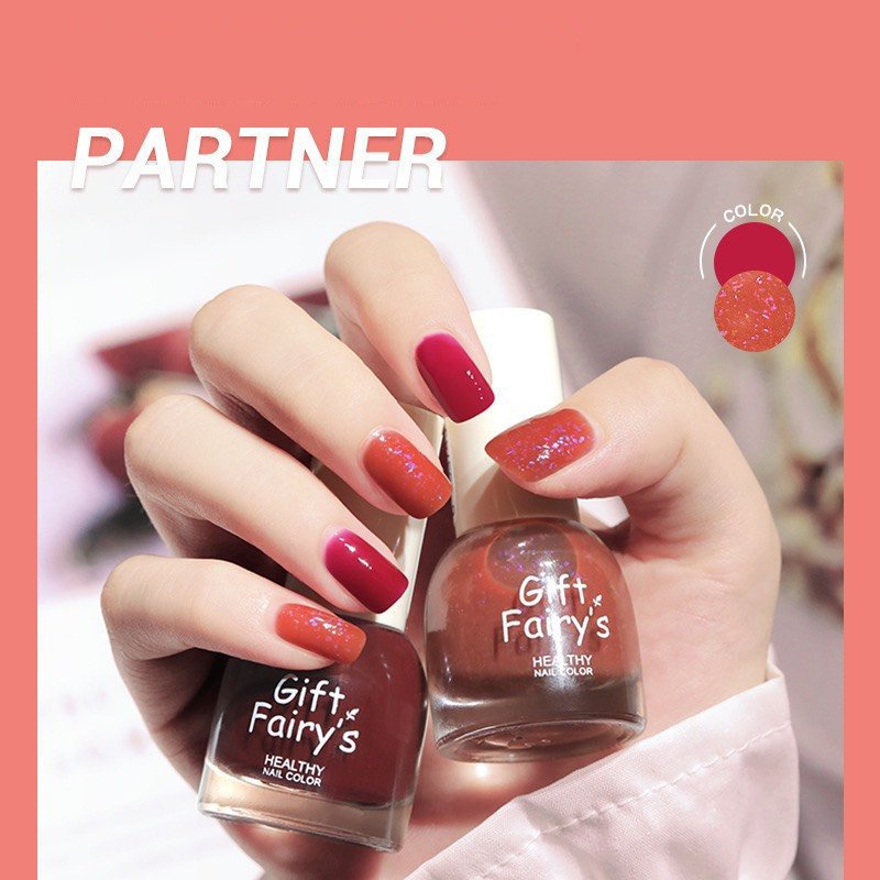 Sơn móng tay Docamo sơn nail phong cách hàn quốc nhiều màu Gift Fairy SM14