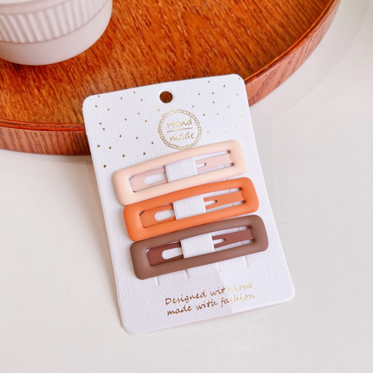 Kẹp tóc nữ cài tóc hàn quốc theo set 3 màu pastel siêu đẹp nhiều hình đi chơi chụp ảnh cute giá rẻ