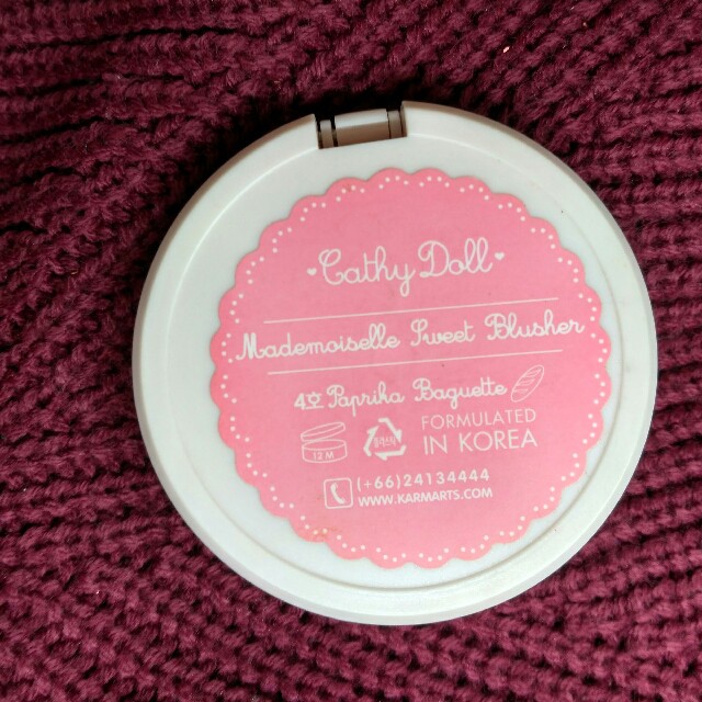 Phấn má hồng Cathy Doll Mademoiselle Sweet Blusher 10g Kèm Chổi | BigBuy360 - bigbuy360.vn