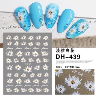 Hình dán móng hình hoa - Nail art sticker