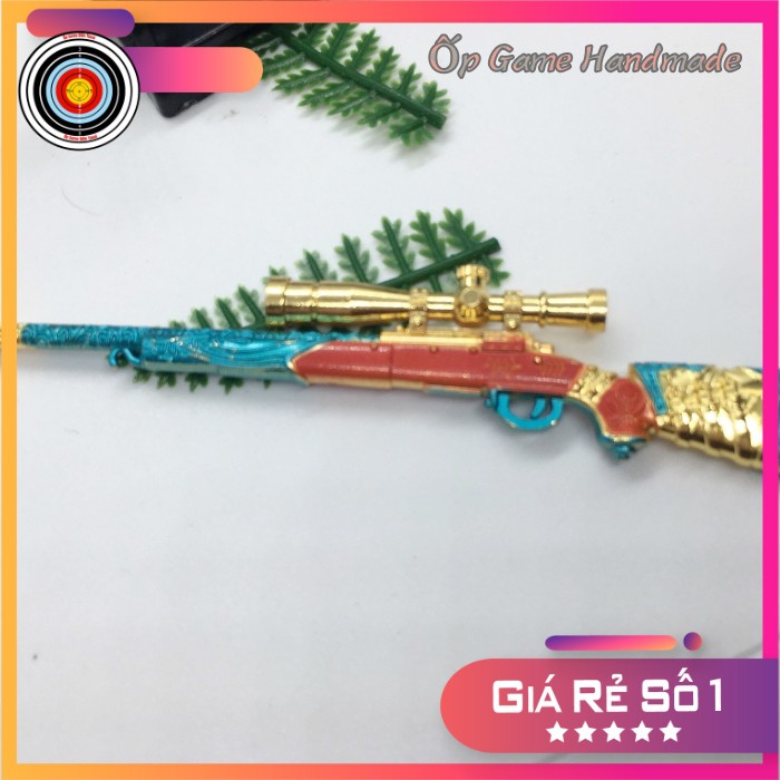 Móc Khoá Skin Pubg M24 Angry Sea Fighting M24 - Móc khoa skin pupg chi tiết giống thật mới 2021