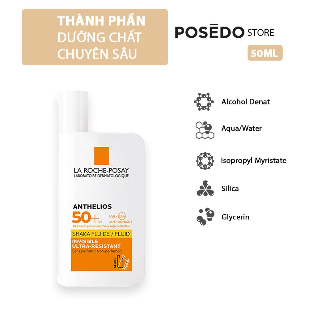 Kem chống nắng dạng sữa lỏng nhẹ Shaka La Roche Posay 50ml | BigBuy360 - bigbuy360.vn