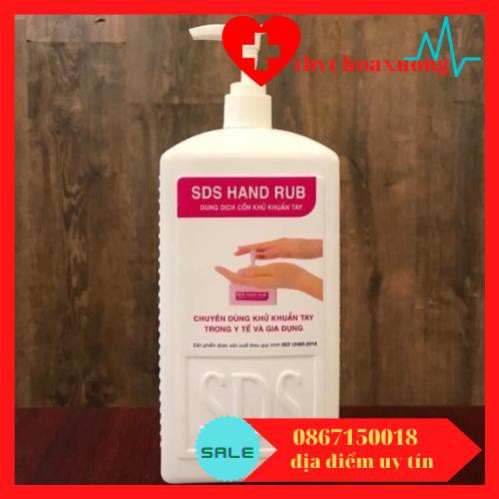 Nước rửa tay nhanh SDS HAND RUB 500ml-1000ml  theo tiêu chuẩn y tế