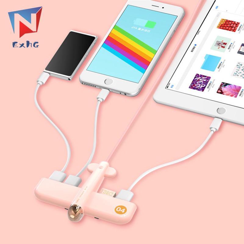 Bộ Chia Cổng Sạc Mở Rộng Nhiều Cổng Hình Máy Bay Cho Điện Thoại | BigBuy360 - bigbuy360.vn