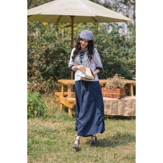 Quần lửng thiết kế dây rút gấu Navy MONO