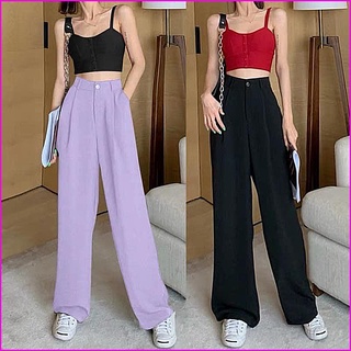 Quần culottes đũi dáng dài quần ống rộng BM001