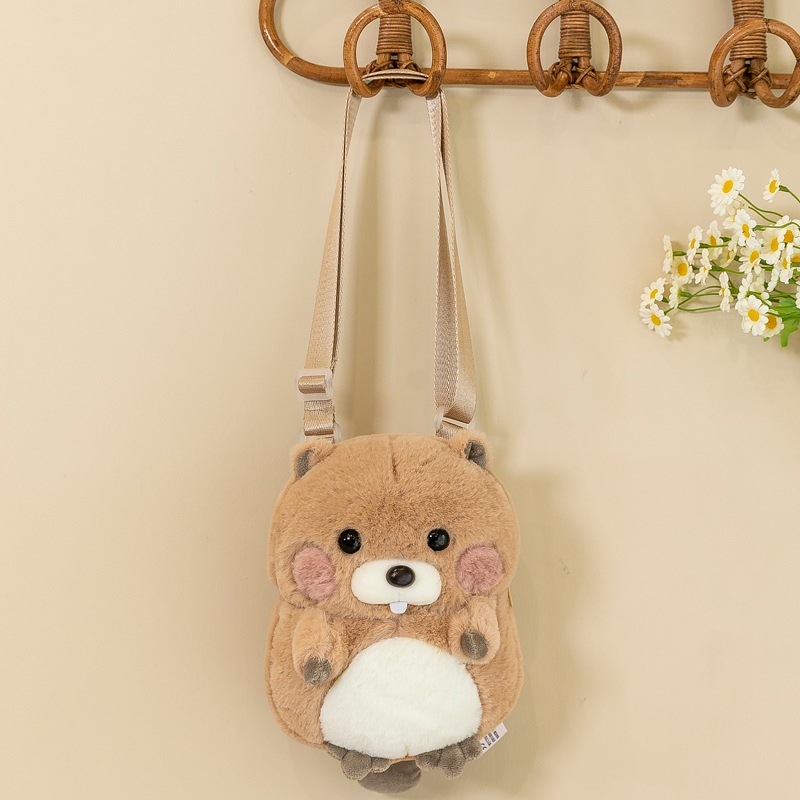 Ba Lô Hình Thú Nhồi Bông Dễ Thương Cho Bé