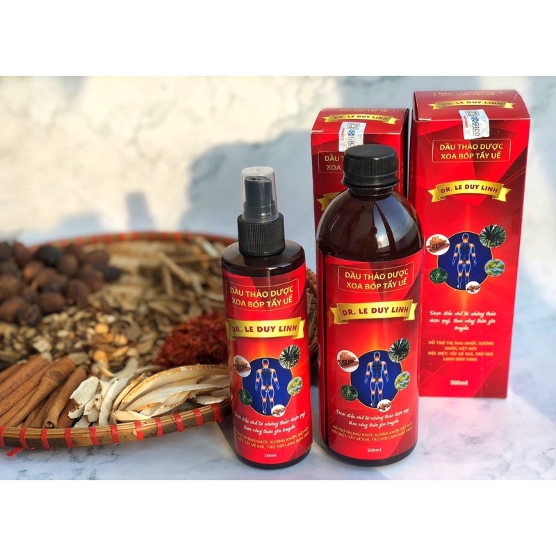Dầu thảo dược xoa bóp tẩy uế Dr Lê Duy Linh