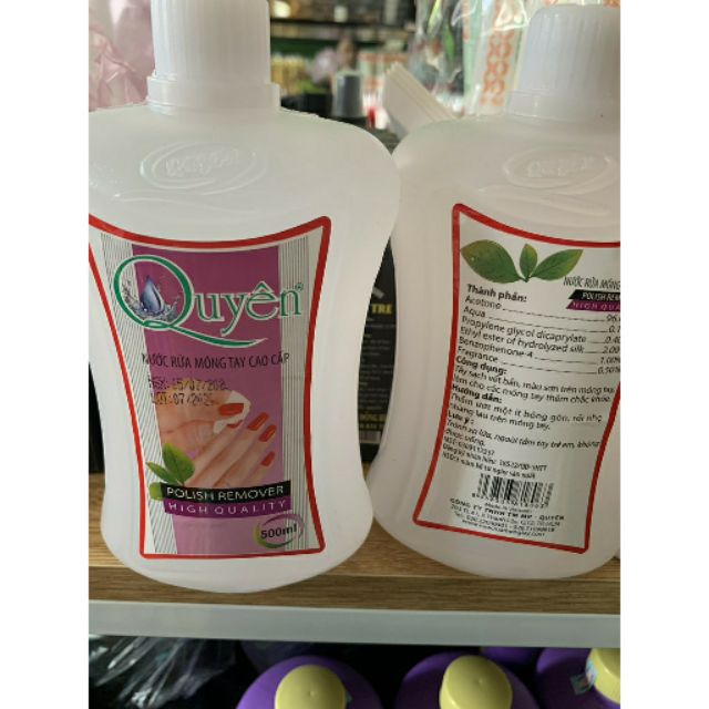 Nước rửa móng Quyên 500ml