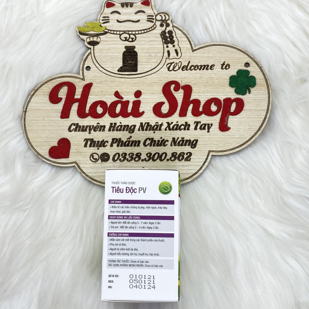 TIÊU DOC PV lọ 60 viên | Thế Giới Skin Care