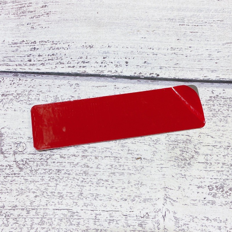 Decal tem nhôm dán pô xe chịu nhiệt siêu bền đẹp chữ Yoshimura 14x3.8cm