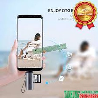 Đầu đọc thẻ nhớ SD/TF chuẩn USB Type C Ugreen 50704