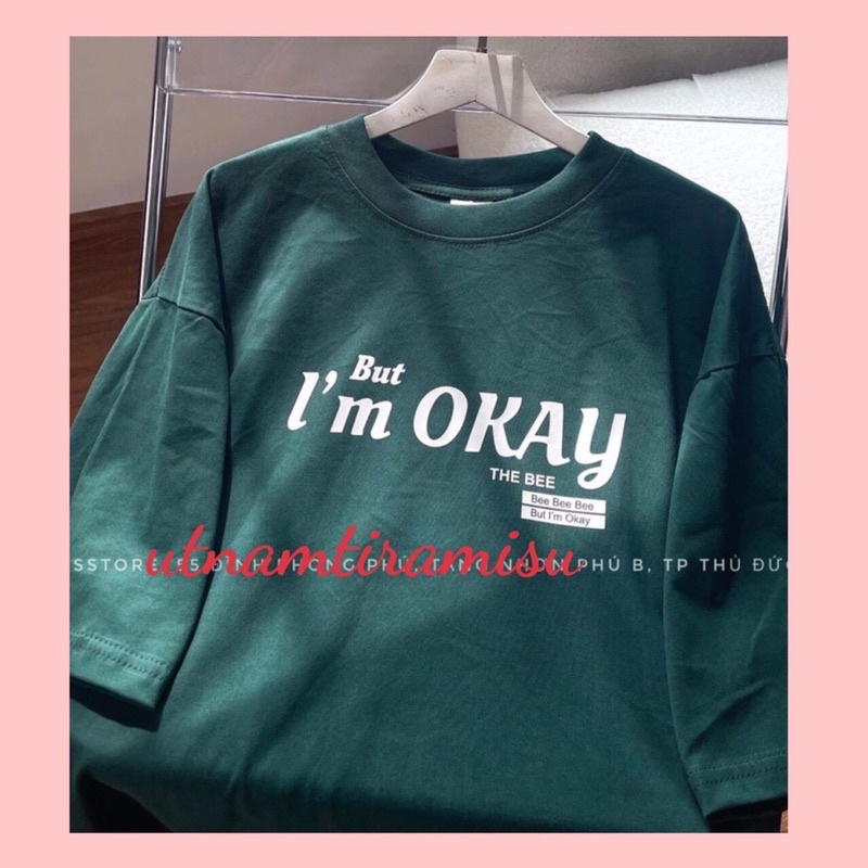 Áo thun tay lỡ OkkayÁo phông unisex nam nữ mặc đôi, nhóm, lớp Cá tínhFree ship rẻ nhấtChất cotton mát thấm hút mồ hôi