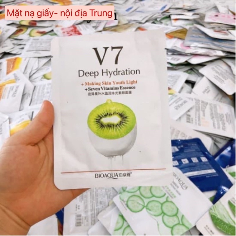 [Sẵn ] Mặt Nạ Giấy- hàng nội địa Trung( mẫu ngẫu nhiên)