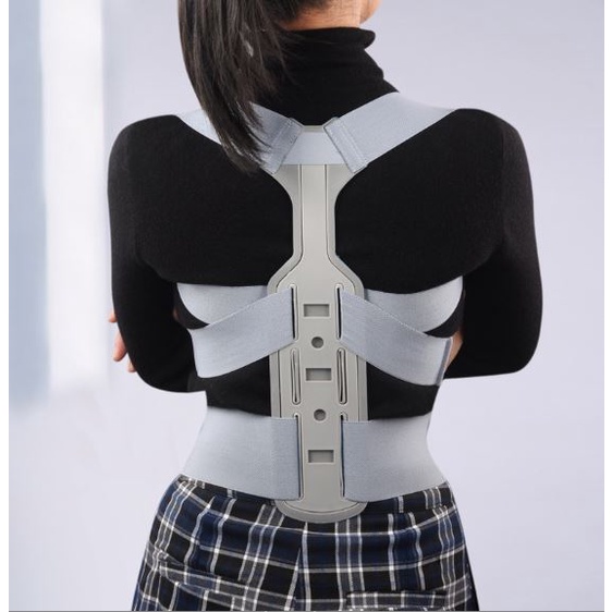 Đai chống gù lưng nam nữ có nẹp nhựa POSTURE SAMPAKE, Đai Đeo Vai Hỗ Trợ Điều Chỉnh Tư Thế - mi06