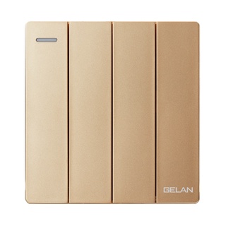 Bộ công tắc bốn 1 chiều/ 2 chiều 16a gelan
