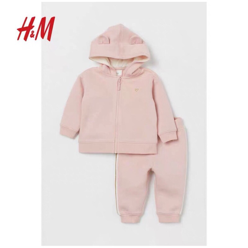 Bộ nỉ kéo khoá HM