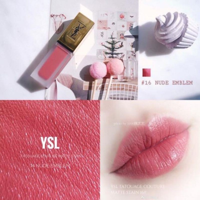 Son Kem Lì YSL Tatouage Couture Liquid Matte Lip Stain