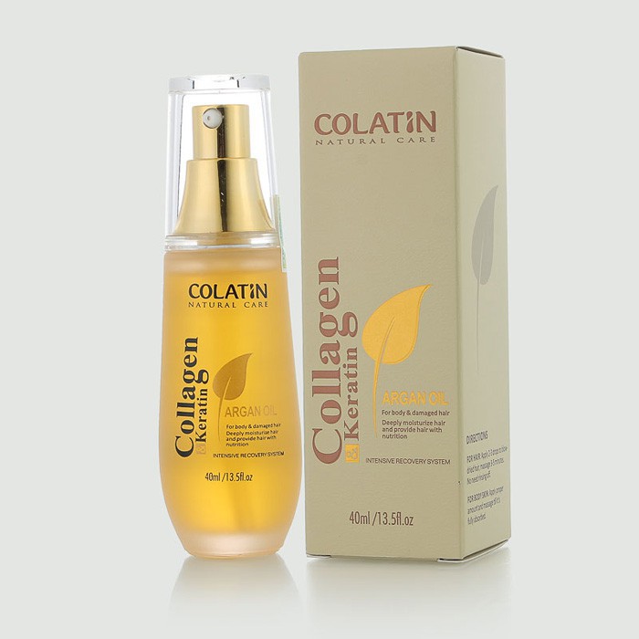 (CHÍNH HÃNG) Tinh dầu dưỡng tóc COLATIN Argan Oil 40ML