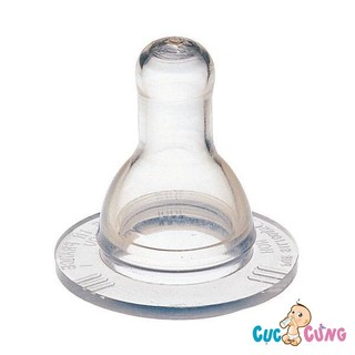 Ty bình sữa Pigeon Silicone cổ thường size L - đơn